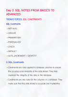 Day 3 SQL Short Notes (Sql Constraints).pdf